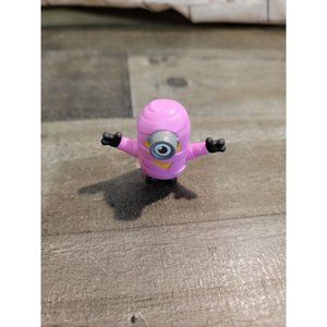 Pink mummy Minion Despicable Me McDonald's 2019 toy figure Halloween